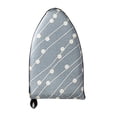 thumbnail image 1 of Heat Resistant Ironing Glove Protective Insulation Pad Handheld Mini Ironing Mat Board Easy to Use for Garment Steamers Round head-dot, 1 of 4