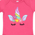 thumbnail image 4 of Inktastic Unicorn Face Girls Baby Bodysuit, 4 of 5