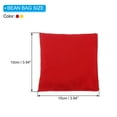 thumbnail image 2 of Uxcell Cornhole Bean SandBags Set Canvas Outdoor Party Hand Tossing Game, 20 Pack Red Yellow, 2 of 6