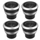 thumbnail image 1 of 4uds Coche Salpicadero Aire Acondicionador Deflector Salida 48mm ABS Negro, 1 of 1