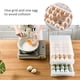 thumbnail image 1 of , Refrigerador de almacenamiento de huevos de doble capa, caja de huevos, rejilla, contenedor de huevos transparente, rendimiento finamente ajustado, 1 of 9