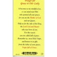 Prayer for Grace to Our Lady holy card laminated Pack of 25