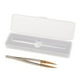 thumbnail image 4 of Herramienta de reparación de relojes, pinzas de de con punta de madera, para joyería con caja de almacenamiento aislada para componentes, 4 of 9