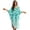 Green - Leopard, variant on DISNIMO Leopard Printed Kaftan Dress for Women Plus Size Batwing Sleeve Caftan Dresses V-Neck Long Cover Up for Swimsuit Casual Loose Beach Cover Up