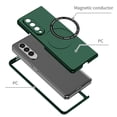 thumbnail image 5 of Allytech Magntic Case for Samsung Galaxy Z Fold 3, Compatible with Magsafe Wireless Charging Support Drop Proof Anti-Scratch Shockproof Slim Case Cover for Samsung Galaxy Z Fold 3 - Deep Green, 5 of 9