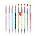 thumbnail image 1 of Pinceles Liner, Pinceles Mano Alzada 9 Pzs, Punteros COLORIDOS, 1 of 5
