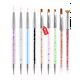 thumbnail image 1 of Pinceles Liner, Pinceles Mano Alzada 9 Pzs, Punteros COLORIDOS, 1 of 5