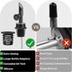 thumbnail image 4 of Liquor Pour Spout for Bottles, Hygienic Quick Bottle Pourer with Adapters for Large Neck Bottles, A, 4 of 5