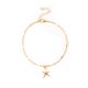 thumbnail image 1 of Tobillera de cadena ajustable Jumpingount Universal duradera estrella de mar geométrica accesorios de moda adornos pulseras de tobillo para niñas mujeres Ropa zapatos y accesorios Miscelánea Oro, 1 of 6