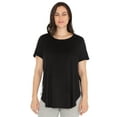 thumbnail image 2 of Kindly Yours Women's Maternity Cotton Modal Short Sleeve Nursing T-Shirt, Sizes S to XXXL, 2 of 6