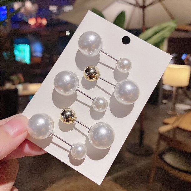 5/10 unds/pack bonitos broches esmaltados alfileres perla escote pequeño Collar solapa Pin hebilla Hijab ropa fija broche bufanda conjuntos de joyería Tan Jianjun unisex