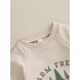 thumbnail image 5 of Hirigin Newborn Baby Boy Girl Christmas Outfit Long Sleeve Letter Tree Print Romper 0 3 6 12 18 Months Fall Winter Jumpsuit, 5 of 8