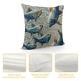 thumbnail image 4 of Qinduosi  Many Fishes Think Differently Against The Current Fish Contrast Group Throw Pillow Covers Pillowcases  White, 4 of 5