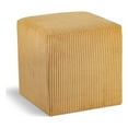 thumbnail image 1 of Meridian Furniture Ottoman/tabouret Jaune Roy, 1 of 8