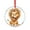 Pattern-2, variant on Cute Owl on Tree Stump Xmas Ornament Cute Animal Owl Round Shaped Glass Ornament Hanging Ornaments for Holiday Decoration