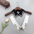 thumbnail image 2 of Guardurnaity Añade Un Toque De Elegancia Collar Decorativo Cualquier Conjunto Camisa Cuello Desmontable Collares Decorativos Regalos Accesorios de disfraces Blanco, 2 of 6