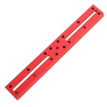 thumbnail image 1 of Dovetail Slot Red Wide Narrow Track Star Guide Mirror Main Multi-Function Dovetail Plate for Astronomical Telescope(A),1 x Dovetail Plate,Red, 1 of 7