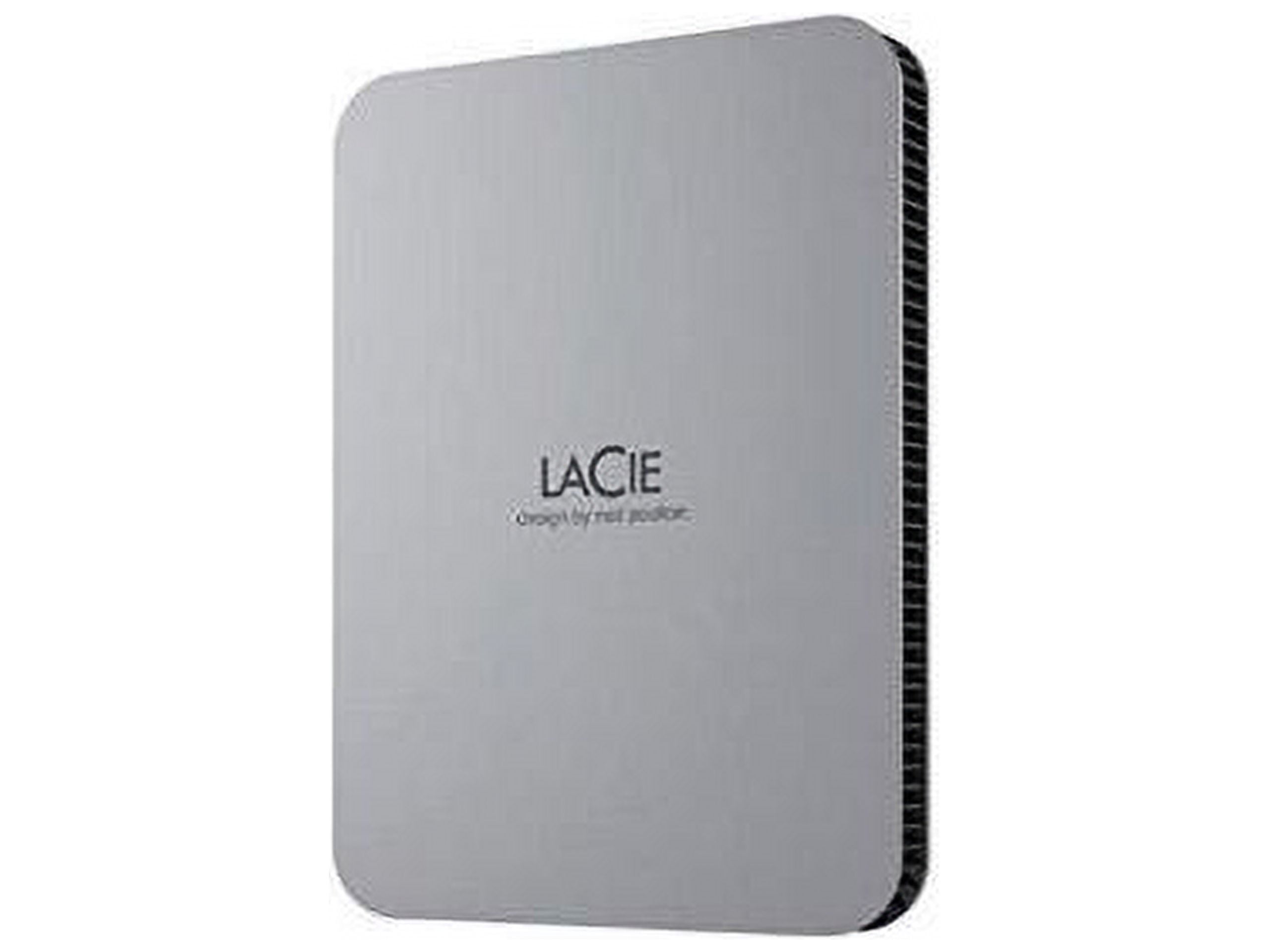 LaCie STLP1000400 1 TB Portable Hard Drive - External - Moon Silver - MAC, Desktop PC Device Supported - USB 3.1 Type C - 2 Year Warranty