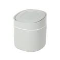thumbnail image 2 of Gnmfd Mini Desktop Trash Can with Lid, Countertop Waste Basket for Office Bathroom Kitchen, Compact Small Garbage Bin for Paper Coffee Fruit Peel, Space Saving Tabletop Organizer for Home, 2 of 7