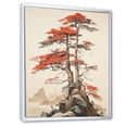 thumbnail image 2 of Designart "Solitary Rising Redwoods II" Tree Redwood Floater Framed Wall Art Living Room, 2 of 5