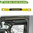 thumbnail image 2 of Mangos de agarre del roll bar Unique Bargains para Jeep Wrangler 2018-2032 Soporte de agarre Nylon Plástico Negro Amarillo 4 Pcs, 2 of 6