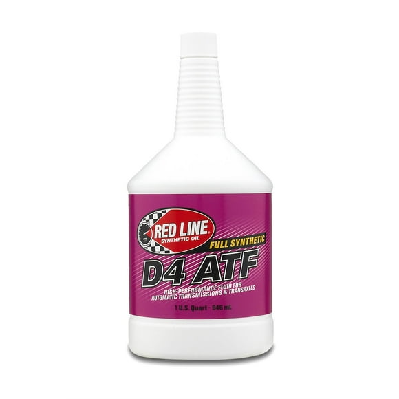 Red Line Oil Auto Trans Fluid 30504 D4 ATF; Full Synthetic; 1 Quart Bottle; Single