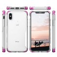 thumbnail image 4 of . Funda ZIZO Surge para iPhone Xs/X Transparente/Rosa, 4 of 6