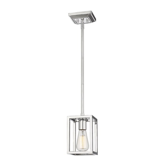 Golden Lighting Wesson 1-light Pendant in Chrome