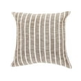 thumbnail image 4 of Expobazaar Handcrafted 100% Cotton Double Sided Striped Cushion (Grey) 18"x18", 4 of 6