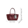thumbnail image 2 of Women's Vintage Large Leather Tote Bag with Magnetic Closure, Fashion Shoulder Bag for Work & Business, 2 of 8