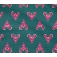 thumbnail image 4 of oneOone Cotton Flex Fabric Floral Block Print Fabric By The Yard 40 Inch Wide, 4 of 4