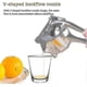 thumbnail image 3 of Manual Fruit Juicer Stainless Steel Lemon Press Squeezer Premium Quality Lemon Orange Juicersimple Fruit Press Squeezer Citrus, 3 of 3