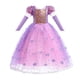 thumbnail image 5 of Disfraz de Rapunzel para niños, vestido púrpura de lentejuelas, fiesta de cumpleaños, Carnaval, Cosplay de princesa, 5 of 5