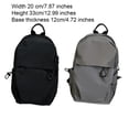 thumbnail image 3 of Jumpingount Bolso bandolera de gran capacidad - Aventuras de camping y ciclismo No es fácil de deformar Crossbody de nailon Bolsas de mensajero y de hombro Gris, 3 of 6