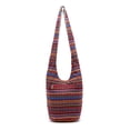 thumbnail image 1 of Qarigey Bolso de mano con estampado informal de gran capacidad para mujeres y adolescentes, bolso de hombro tipo cubo, viaje, playa, vacaciones, fiesta, Bolsas de mensajero y de hombro Rojo Qarigey AP012143-01, 1 of 6