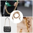 thumbnail image 5 of Unique Bargains 1 Pc Single Shoulder Handbag Strap for Office Khaki PU Metal, 5 of 5