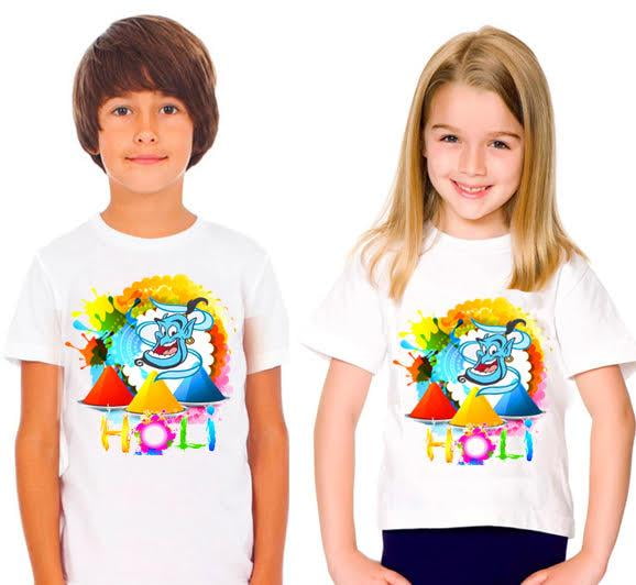 holi tshirt for women
