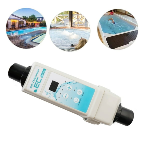 ECUTEE EC12 Saltwater Pool System for inground Pools Stand Alone Saltwater System Replacement for Hayward Saltwater System