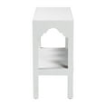thumbnail image 3 of bali & pari Nolan Natural Grasscloth Console Table Two-Tier Entryway Table, 3 of 8