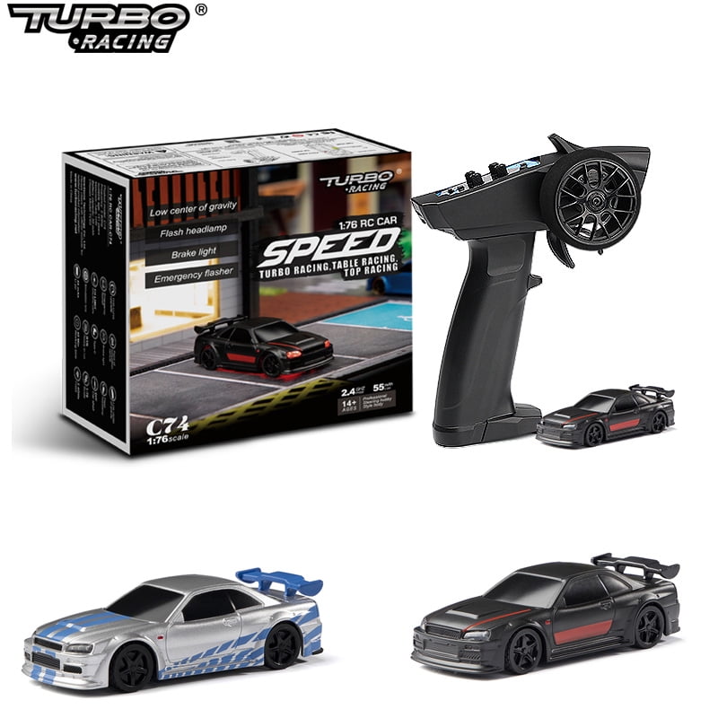 Turbo Racing 1:76 C64 C73 C72 C74 Drift Remote Control Car With