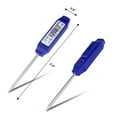 thumbnail image 6 of Digital Meat Thermometer, Instant Read Food Thermometer with Protective Case, Cooking Thermometer for Turkey, and Beef Blue, 6 of 6