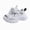 L101-White, variant on CAUYDY Toddler Boys Black Lace Up Sneakers Breathable Mesh Athletic Running Shoes Non Slip Lightweight Sport Shoes for Kids Outdoor Play(L101-Pink,7)