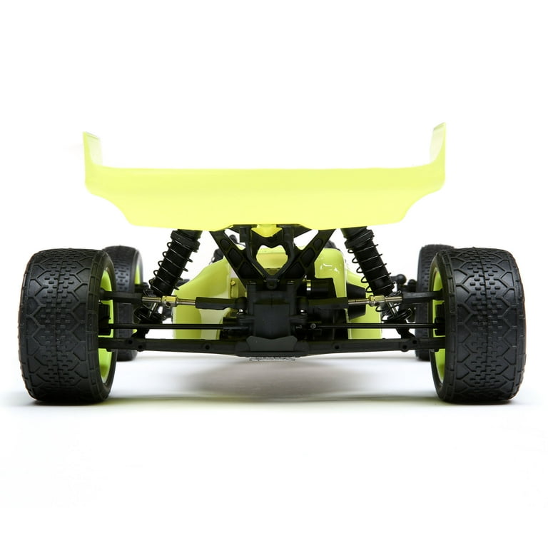 Losi Mini-B RTR 1/16 2WD バギー - イエロー/ホワイト Losi RC Car 1/16 Mini-B Brushed RTR Ready-To-Run no