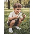 thumbnail image 6 of BemeyourBBs Toddler Baby Boy Summer Outfit Cute Infant Boys Clothes Animal Insect Print Short Sleeve T-shirt and Solid Shorts 2 Piece Set, 6 of 9