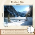 thumbnail image 3 of Wallpaper Hockey Mountains Peel and Stick Wall Murals 100"H x 144"W Removable PVC Wall Paper Self-Adhesive Wall Paintings Art Decor for Bedroom Living Room, 3 of 7