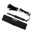 thumbnail image 3 of Red by Kiss Pencil Flat Iron up to 450°F Thin Small Tourmaline Ceramic Plate 0.3 inch (3/10") for Women and Men, Short to Medium Hair, Pixie Cut, Bangs, Edges.. A Travel Pouch and a Glove Included, 3 of 5