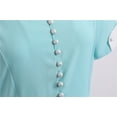 thumbnail image 5 of asdoklhq Maternity Dress,Women's 1950s Retro Dress Short Sleeve Vintage Swing Dress, 5 of 9