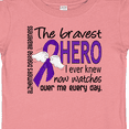 thumbnail image 4 of Inktastic Alzheimer's Disease Bravest Hero I Ever Knew 1 Boys or Girls Baby T-Shirt, 4 of 5
