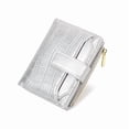 thumbnail image 2 of Zznnkj Women's Small Bifold Wallet, Compact PU Leather Credit Card Holder with Zipper Coin Pocket, Multi-Slot Slim Wallet for Cash, Cards, and Lipstick, 2 of 6