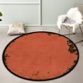 thumbnail image 3 of GZHJMY Vintage Style Round Rugs for Living Room, 60In Non-Slip Coral Velvet Long Runner Rugs, Washable Water Absorbent Mat Carpet for Bedroom Kitchen Kids Room, 3 of 6